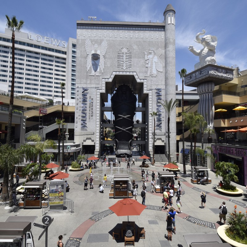 Hollywood Blvd Buildings
