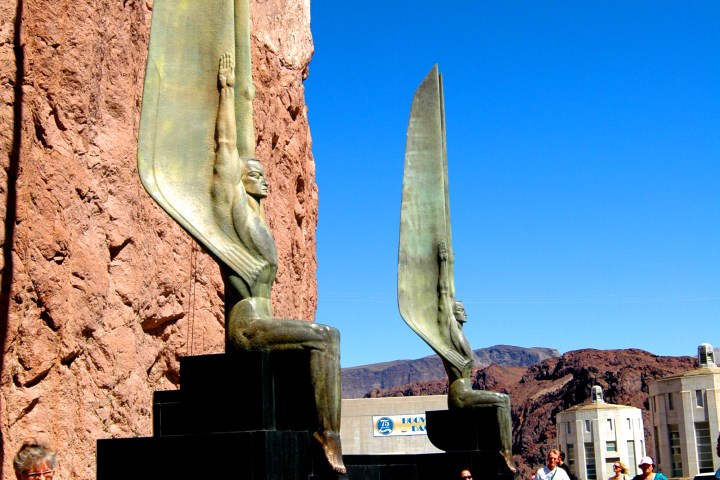 Winged-Statues-at-Hoover-Dam